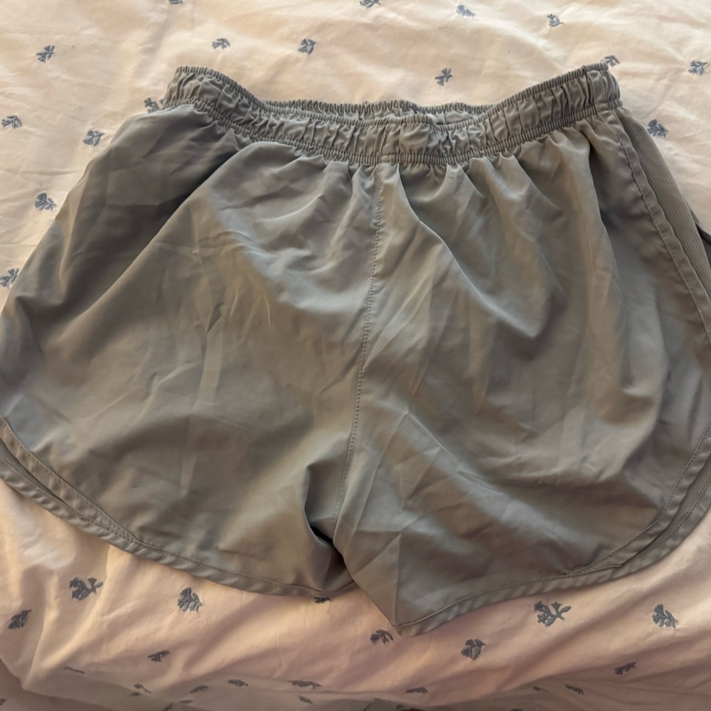 Nike Women's Light Gray Athletic Shorts